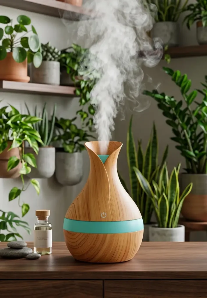umidificador de ar decorativo para plantas urban jungle